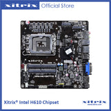 Xitrix® Intel H610 Chipset; 2 SODimm DDR4 Slot/ Gigabit LAN/ M.2 Slot, USB 3.2 , 12th gen 13th gen LGA 1700 socket Thin Mini ITX Motherboard