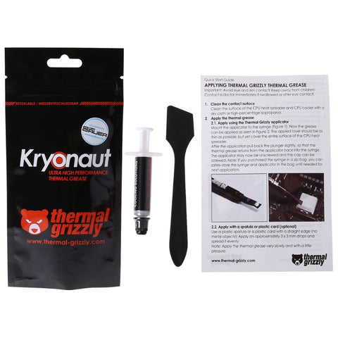 Thermal Grizzly Kryonaut Hgh Performance Thermal Grease - 1g TG-K-001-RS